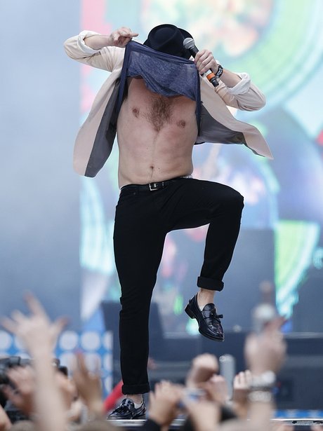 Olly Murs At The Summertime Ball 2013