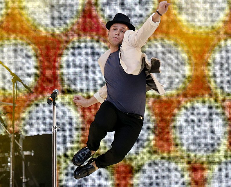 Olly Murs At The Summertime Ball 2013