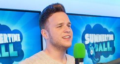 Olly Murs backstage at the Summertime Ball 2013