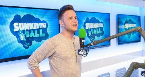 Olly Murs backstage at the Summertime Ball 2013