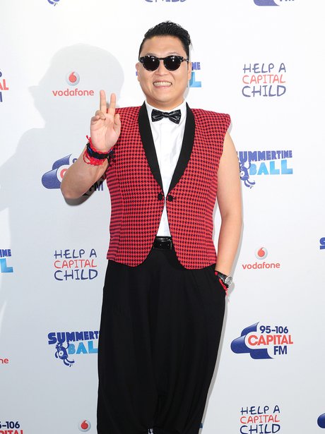 PSY Red Carpet At The Summertime Ball 2013