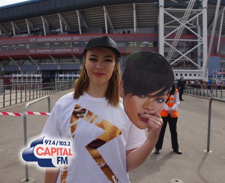 #RihannaInCardiff for her Diamond's World Tour