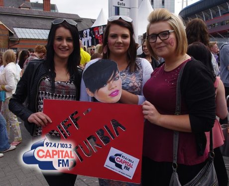 #RihannaInCardiff for her Diamond's World Tour