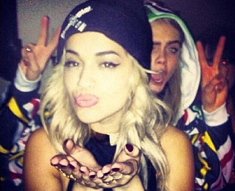 Rita Ora and Cara Delevingne