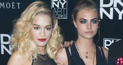 Rita Ora, Cara Delevigne and Iggy Azalea