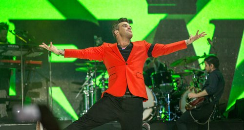 Robbie Williams at the Summertime Ball 2013