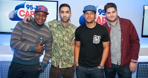 Rudimental Backstage At The Summertime Ball 2013