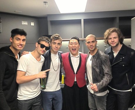 The Wanted and PSY
