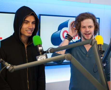 The Wanted backstage at the Summertime Ball 2013