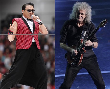 Brian May and PSY