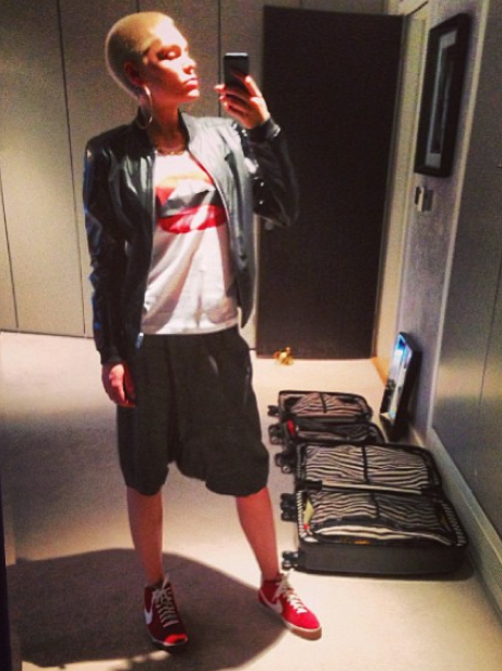 Jessie J wearing a tracksuit