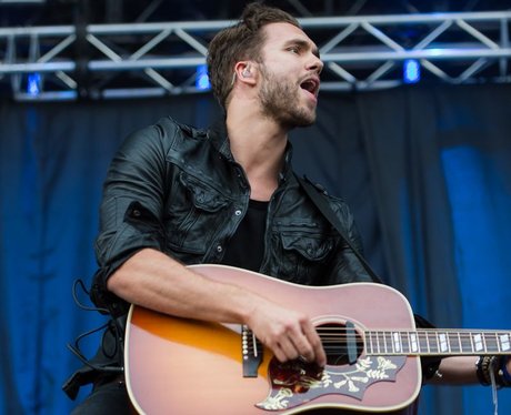 Andy Brown playing the guitar