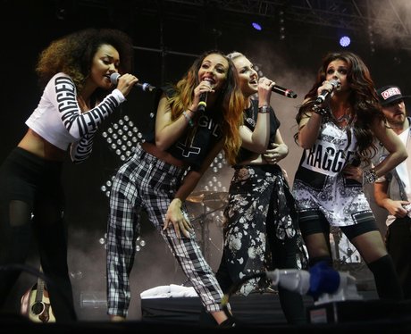 Little Mix on stage