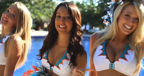 ▶️ Dolphins Cheerleaders London 