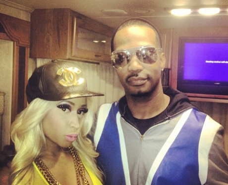 Nicki Minaj video shoot