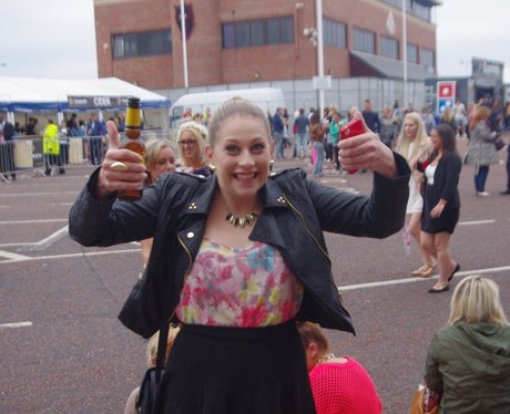 Rihanna at the Stadium Of Light