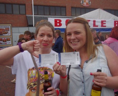 Rihanna at the Stadium Of Light