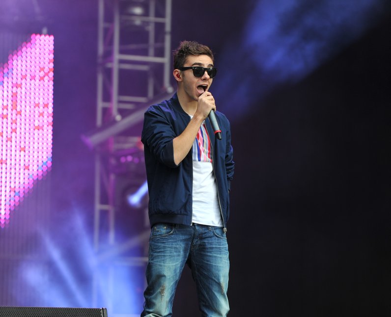 The Wanted's Nathan at North East Live 2013