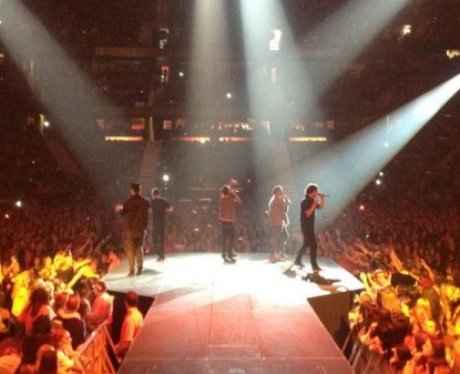 View From The Stage: The Wanted