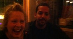 Adele and David Blaine 