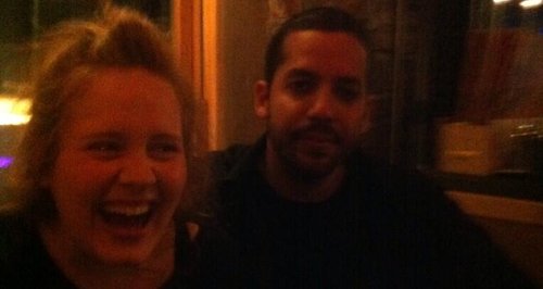 Adele and David Blaine 