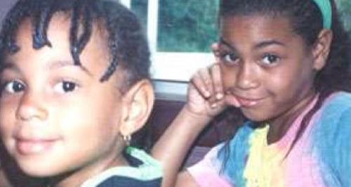 Beyonce and Solange baby picture