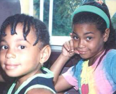 Beyonce and Solange baby picture