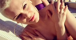 Jessie J on holiday