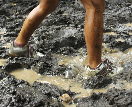 Mud at Glastonbury