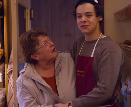 One Direction's Harry Styles has bum pinched by Barbara in This Is Us Trailer
