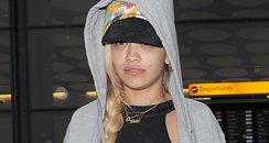 Rita Ora wearing no make-up