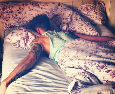 Ryan Fletcher from Lawson refuses to get out of bed