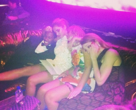 Cheryl Cole celebrating 30th birthday