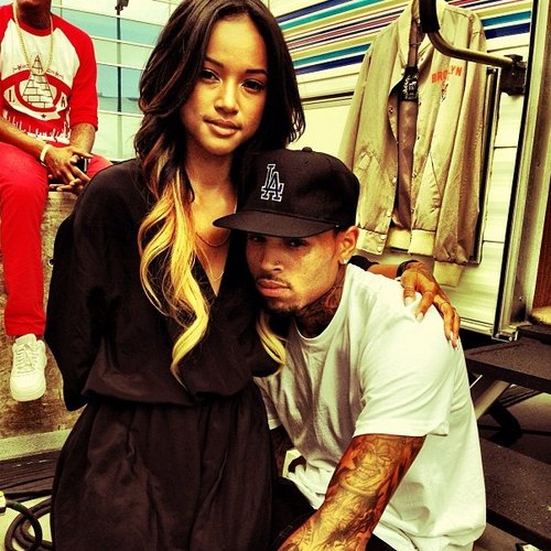 chris brown saliendo con karrueche tran song lyrics