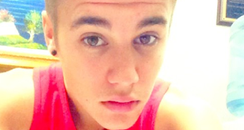 Justin Bieber selfie