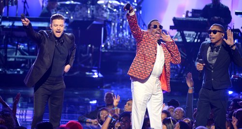 Justin Timberlake and Pharrell BET Awards 2013