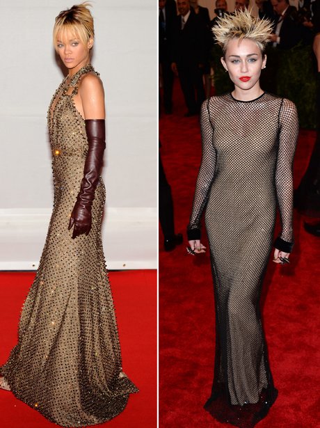 Rihanna 'v' Miley Cyrus fashion