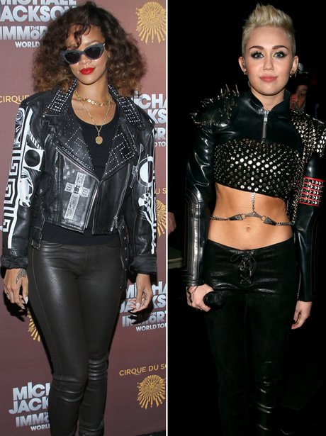 Rihanna 'v' Miley Cyrus fashion