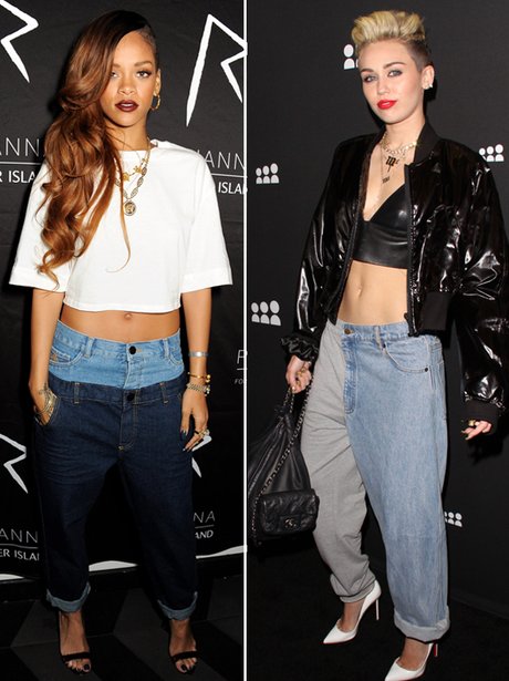 Rihanna 'v' Miley Cyrus fashion