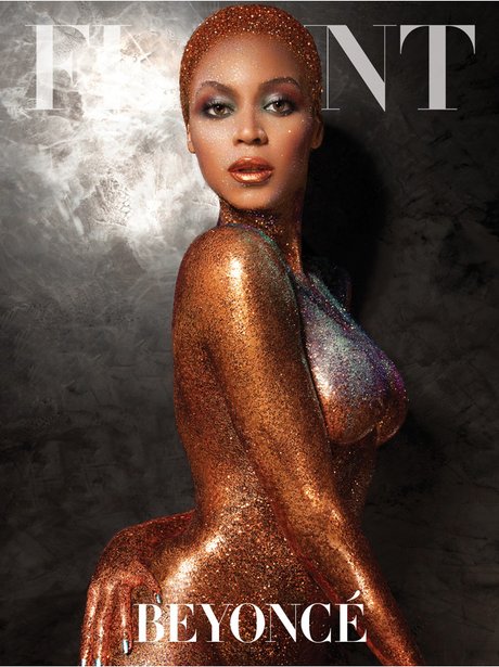 Beyonce Flaunt magazine front cover