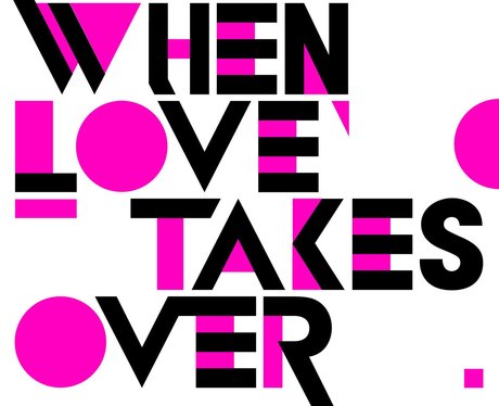 David Guetta When Loves Takes Over single cover