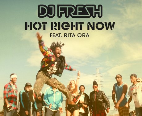 DJ Fresh Feat. Rita Ora Hot Right Now single cover
