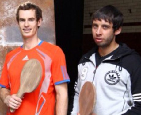 Example Andy Murray wooden bats