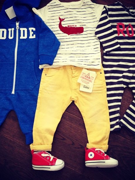Frankie Sandford is expecting a baby boy