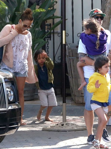 Jennifer Lopez Casper Smart Emme Anthony Max Ant