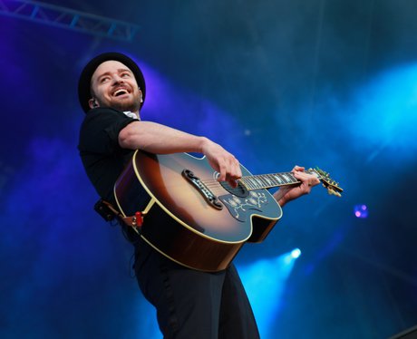 Justin Timberlake on satge