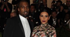 Kim Kardashian and Kanye West 