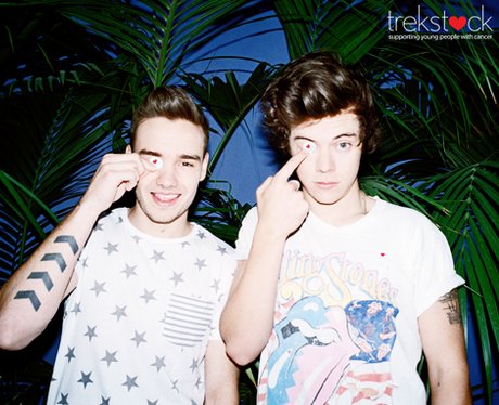 Liam Payne and Harry Styles Trekstock Charity