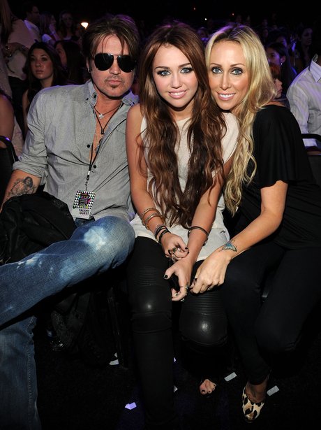 Miley Cyrus and Parents