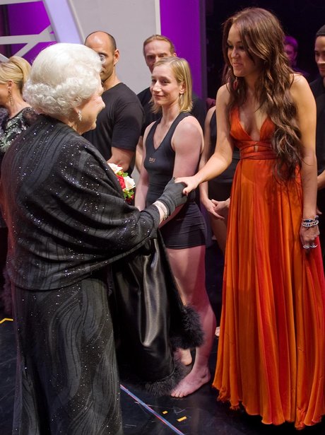 Miley Cyrus at the Royal Variety Performance